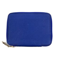 【美品】HERMES　エルメス　アジェンダ　O刻印　シルキーデイリー　ブルー　青　手帳カバー　レディース　メンズ