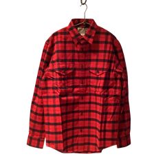リアルマッコイズ タクシードライバー チェック ネルシャツ レッド
