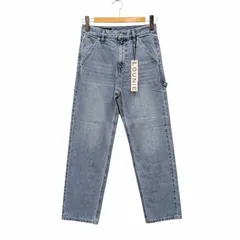 値下げ　LOUNIE 新品　　デニム ルーニィ LOUNIE デニムパンツ （サックス×ピンク