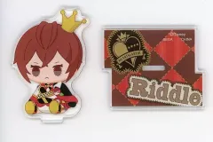 【中古】アクリルスタンド・アクリルパネル リドル・ローズハート ハンドメイド風アクリルスタンドVol.1 「ディズニー ツイステッドワンダーランド」