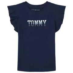 【新品】トミーヒルフィガー スパンコール フリルＴシャツ