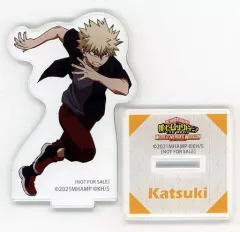 【中古】アクリルスタンド・アクリルパネル [単品] 爆豪勝己 アクリルスタンド 「Blu-ray/DVD 僕のヒーローアカデミア THE MOVIE ワールドヒーローズミッション プルスウルトラ版 アニメイト限定版 描き下ろしイラストアクリルスタンド4体セット