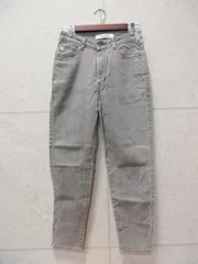 【美品】SOMETHING×apart by lowrys サムシング×アパートバイローリーズ テーパードパンツ ストレッチ デニム グレー Mサイズのサムネイル