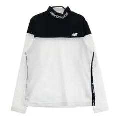 サイズ：2 NEW BALANCE GOLF ニューバランス 012-4267507/2024年モデル ハイネック 長袖Tシャツ  ホワイト系 [240101416836] ゴルフウェア レディース ストスト 新品】NEW BALANCE GOLF ニューバランス 012-4267507/2024年