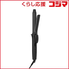 【 新品 未開封 】   テスコム カールアイロン 25mm 120～200℃ 海外対応 交流(コード)式 ブラック TM362A-K 未使用 送料無料