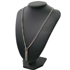 186005  GUCCI グッチ 2連ボールチェーン シルバー925 ユニセックス