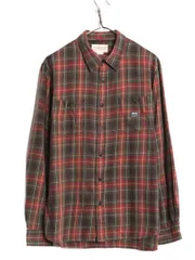 【お得なクーポン配布中!】 デニム&サプライ ラルフローレン チェック 長袖 シャツ メンズ L ポロ DENIM&SUPPLY コットン マチ付き ヴィンテージ モデル マルチカラー