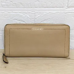 コーチ ラウンドファスナー長財布 レディース COACH