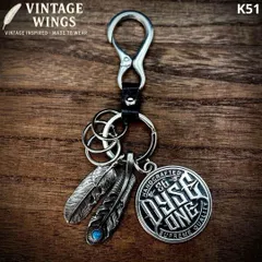 ストリート ウォレットチェーン ギフト キーリング アメカジ カラビナ K51