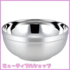 【特価】カクセー ステンレスどんぶり シルバー 満水容量:1.6L HOL-02