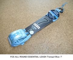 FCS 7FT　All Round ESSENTIAL LEASH・Tranquil Blue