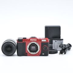 PENTAX ペンタックス Q10 ズームレンズキット 標準ズーム 02 STANDARD ZOOM レッド ミラーレス一眼レフカメラ【中古】