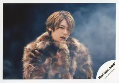 【中古】生写真(ジャニーズ) Hey! Say! JUMP/高木雄也/横型・バストアップ・衣装茶色・右向き・口開け・煙/アルバム「PARADE」MV＆ジャケ写オフショット/公式生写真