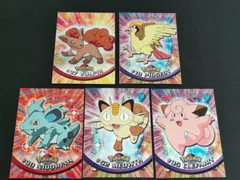 aca388 ポケモンカード TOPPS 海外 英語 まとめ ピジョット ロコン ピッピ ニャース ニドリーナ