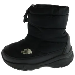 THE NORTH FACE (ザノースフェイス) Nuptse Bootie ヌプシ ブーティ ウォータープルーフ VII ショート ブラック キッズ NFJ5980Z