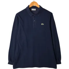 古着 ラコステ LACOSTE CHEMISE フレンチラコステ 長袖 ポロシャツ 4 メンズM相当/eaa572956