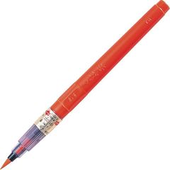 【在庫処分】呉竹(Kuretake) 筆ペン 朱色 朱墨 くれ竹筆 23号 DN151-23B