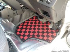 軽トラ用 運転席 フロアマット カラー選択 ハイゼット S500 ジャンボ H26.9〜R3.12 フットレスト無し