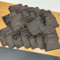 GUCCI　グッチ　小物用　保存袋（巾着袋）230枚　ダメージ品(汚れ、シワ多数あり)