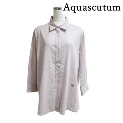 最終値☆【61%OFF！！※完売品☆新品☆】アクアスキュータム 七分袖 