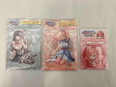 hololiveくじ　ホロライフ！りぴーと！　15.アクリルスタンド賞白銀ノエル　16.不知火フレア　19.アクリルブロック賞さくらみこ　セット