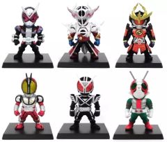 [중고] 식완 트레이딩 피규어 전 6종 세트 [CONVERGE KAMEN RIDER 12]