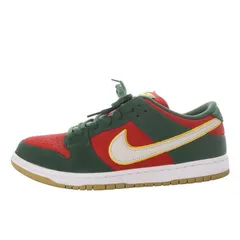 ナイキ エスビー NIKE SB Dunk Low PRM Seattle Supersonics/Fir and Fire Red ダンク ロー PRM シアトルスーパーソニックス/ファー アンド ファイヤーレッド スニーカー US11 FZ1287-300のサムネイル
