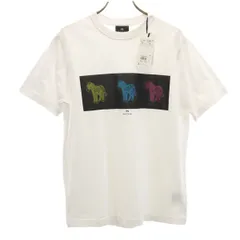 PS Paul Smith ピーエスポールスミス 半袖 Tシャツ S 白 メンズ 古着