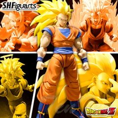 SHFiguarts 슈퍼 사이어인 3 손오공 (재판매) [신품 미개봉] 드래곤 볼 Z 피규어 완성품 가동 피규어 반다이 드래곤 볼 오공 쿠쿠 슈퍼 사이어인 쓰리