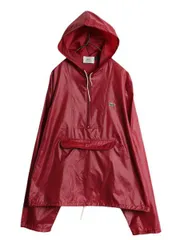 【お得なクーポン配布中!】 70s 80s ラコステ ナイロン アノラック フード パーカー ジャケット メンズ L / 古着 70年代 80年代 ヴィンテージ IZOD LACOSTE パッカブル