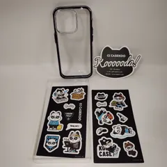 CASEKOO iPhone 14 Pro 用 ケース ブラック BLACK 耐衝撃 クリア 透明 耐久性 アイフォン 14 プロ カバー ケース