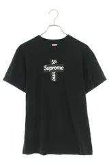Supreme Cross Box Logo Tee Black XL
