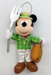 【中古】ぬいぐるみ ミッキーマウス ぬいぐるみバッジ 「東京ディズニーシー・フード＆ワイン・フェスティバル」 東京ディズニーシー限定
