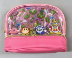 【中古】バッグ 集合(ピンク) 2段ポーチ 「星のカービィ×しまむら」のサムネイル