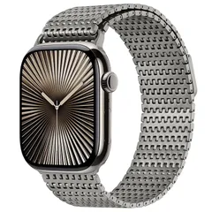 【新品】 Anlinser コンパチブル アップルウォッチ バンド/Apple Watch バンド 42mm 41mm 40mm 38mm、ステンレススチールループ磁気メタルストラップ Apple Watch シリーズ 10 9 8 7 6 5 4 3 S 0