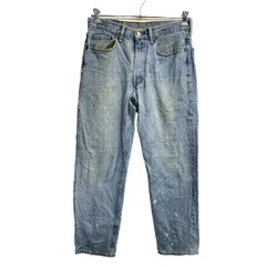 Levi's 550 デニムパンツ W32 リーバイス リラックスフィット ライトブルー コットン メキシコ製 古着卸 アメリカ仕入 2312-189