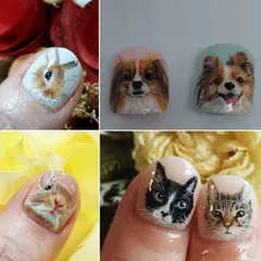 ★動物★ペット★ネイル用プレインシート