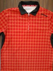 VICTAS ビクタス JTTA公認 卓球 ハーフジップ 総柄 ユニフォーム
