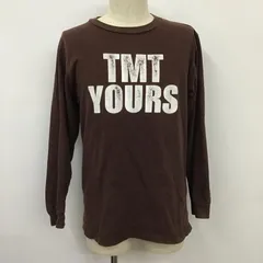 ティーエムティーTMT  YOURS  ロンT  希少 レア デカロゴ バックプリント