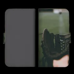 Galaxy A55 5G SC-53E ケース 手帳型 ギャラクシー A55 スマホケース 携帯ケース 野球 やきゅう ベースボール 球技 球 部活 クラブ かっこいい 写真 カラー02