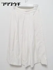 ◇ apart by lowrys アパート バイ ローリーズ ガウチョ ワイド パンツ サイズF オフホワイト レディース 【中古】 【1002800703869】