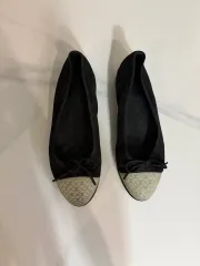 スマイル⭐︎商品！！CHANEL 35サイズ　バレリーナ　ブラック CHANEL - CHANEL バレエシューズ 35の通販 by n｜シャネルならラクマ
