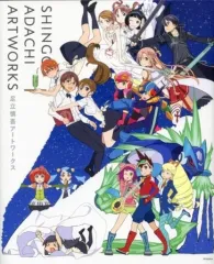 足立慎吾　直筆イラスト　Working!! 足立慎吾 直筆カラー色紙