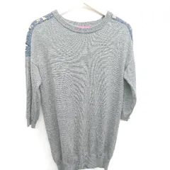 ◇ ⊇ Spick & Span スピック＆スパン ウール混合 長袖 ニット サイズ表記なし グレー系 レディース E  【1410290037508】