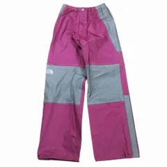THE NORTH FACE ノースフェイス ナイロン パンツ レインウェア RAINTEX 軽量 アウトドア NPW10203 M パープル レディース 【中古】