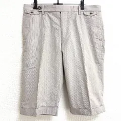 ポールスミス Paul Smith パンツ ストライプ ブラウン x ホワイト XLサイズ 890474のサムネイル