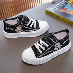 スニーカー キッズ 男の子 女の子 キャンバスシューズ こども靴 カジュアルシューズ 子供靴 着脱簡単 快適でおしゃれ 滑り止め 通学靴 可愛こども靴プレゼント カジュアルシューズ 日常着用18cm-22.5cm xzjhhsb#