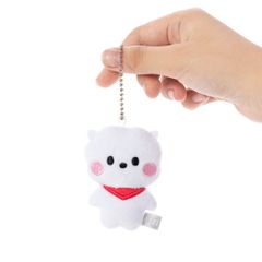 BT21 베이비 버디 마스코트 키 체인 RJ 아르 제이 BTS