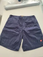 HUMAN MADE ハーフパンツ ネイビー HUMAN MADE ヒューマンメイド ハーフパンツ ネイビー ハート柄