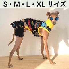 イタグレ 服 犬服 S M L XL コミック レギンス ワンピース イタグレ 服